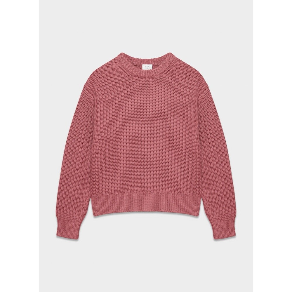 Aritzia Wilfred Free Chunky Merino Wool Sweater Size S Classic Casual Minimalist